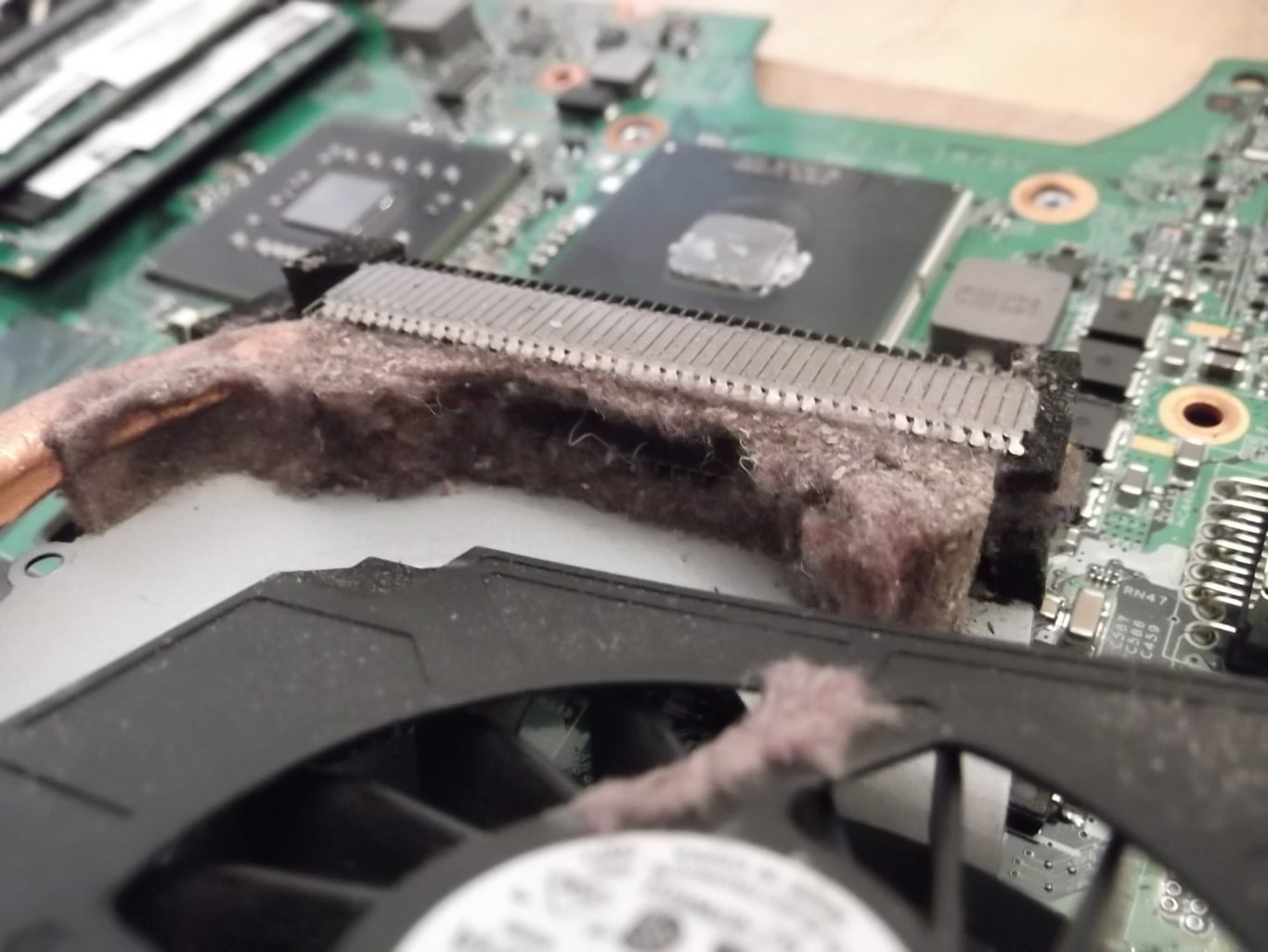 Limpieza del cooler de la notebook