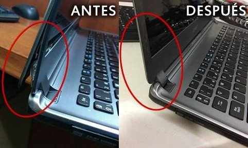 Reparación de Bisagras de Notebook
